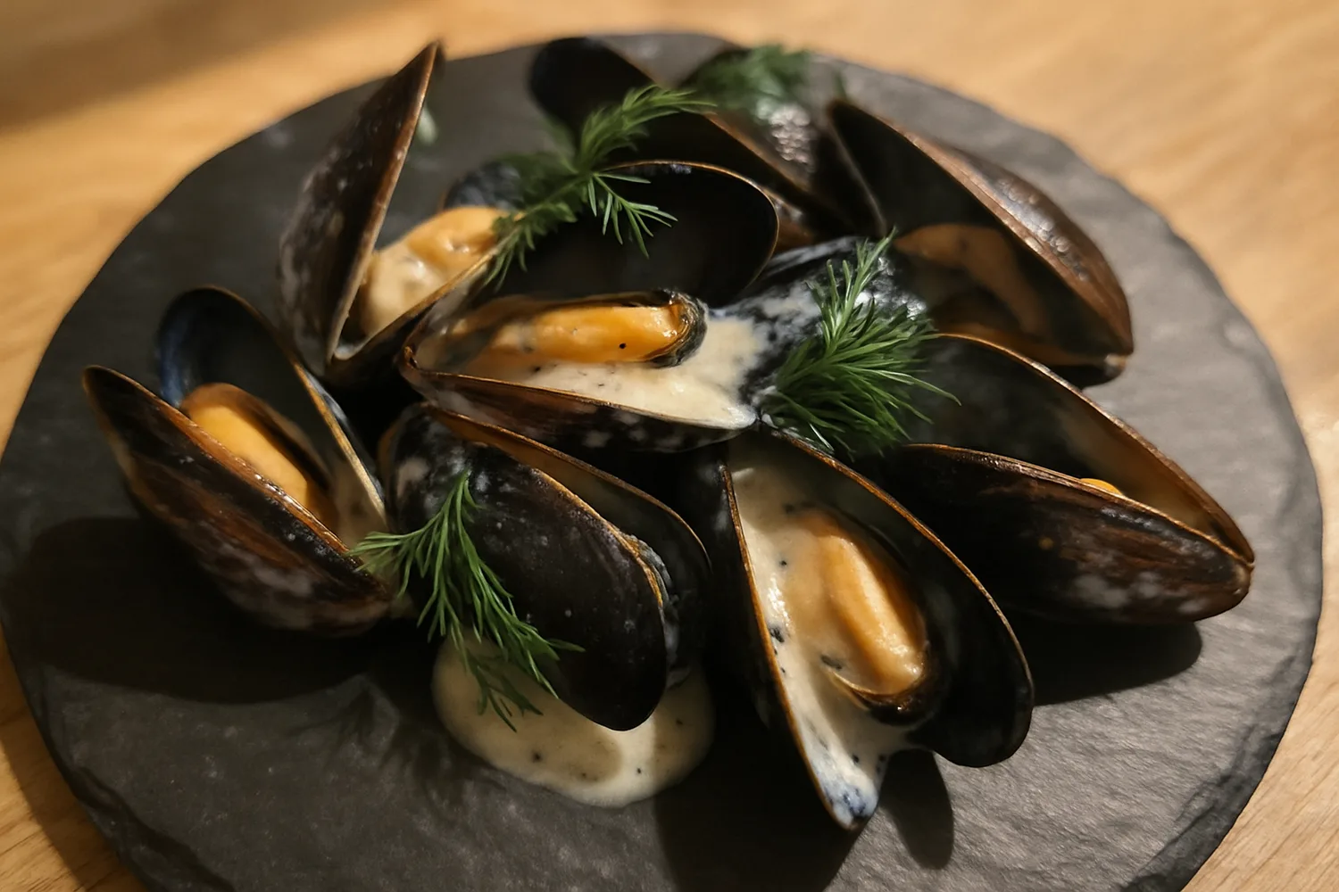 Moules à la Crème Légère & Aromatique : Un Délice Sain et Savoureux