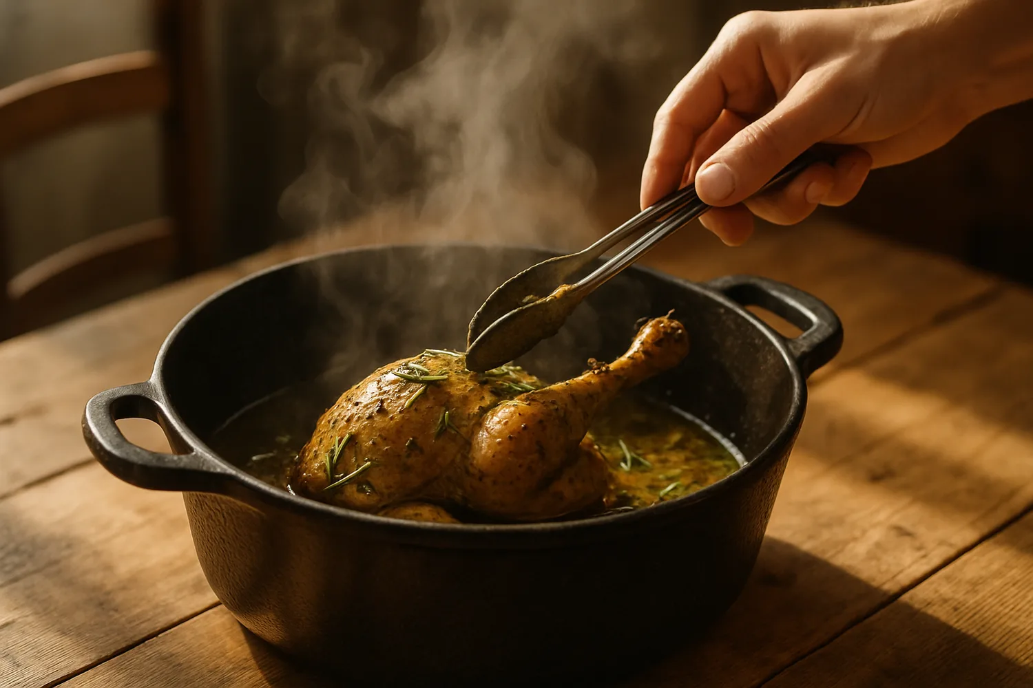 Recette Cuisse de Pintade en Cocotte Moelleuse en 2026