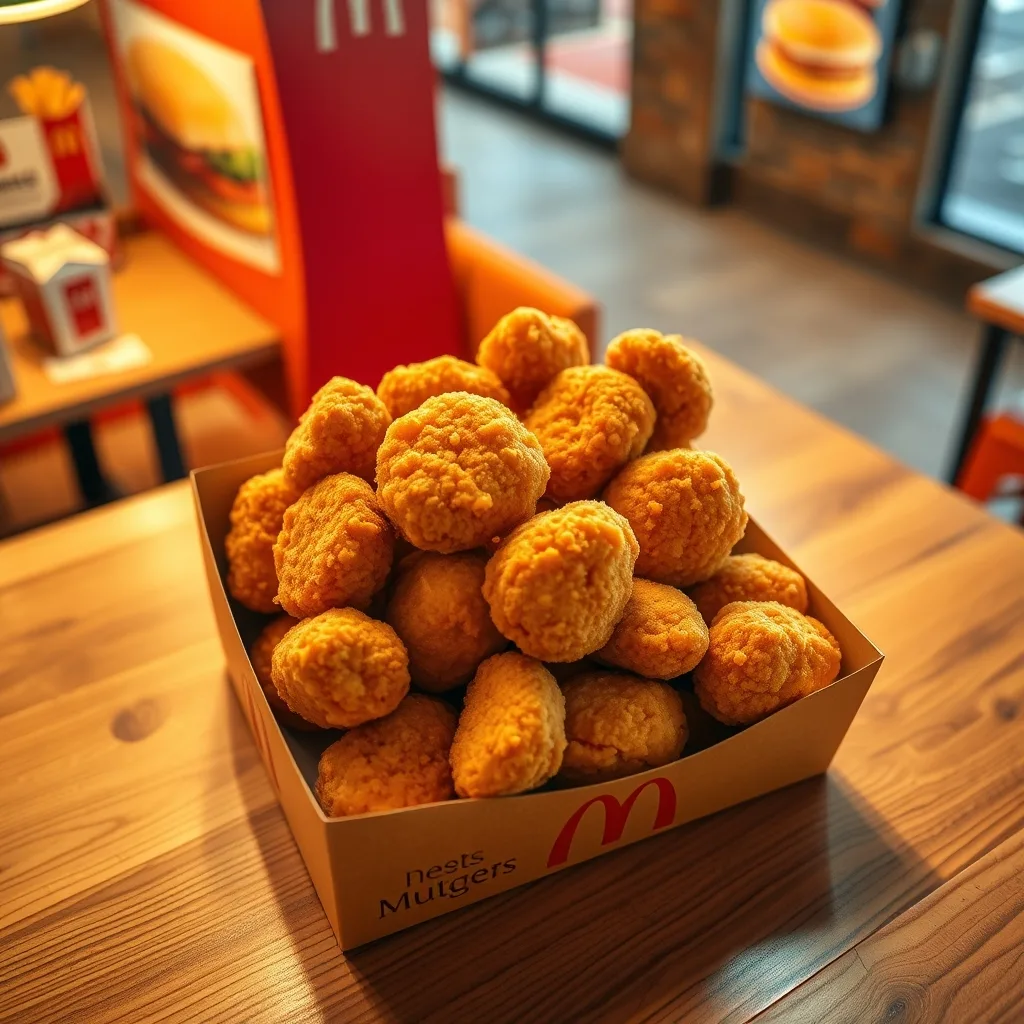 Prix Nuggets McDo 2026 : Tarifs des boîtes de 4, 6, 9 et 20