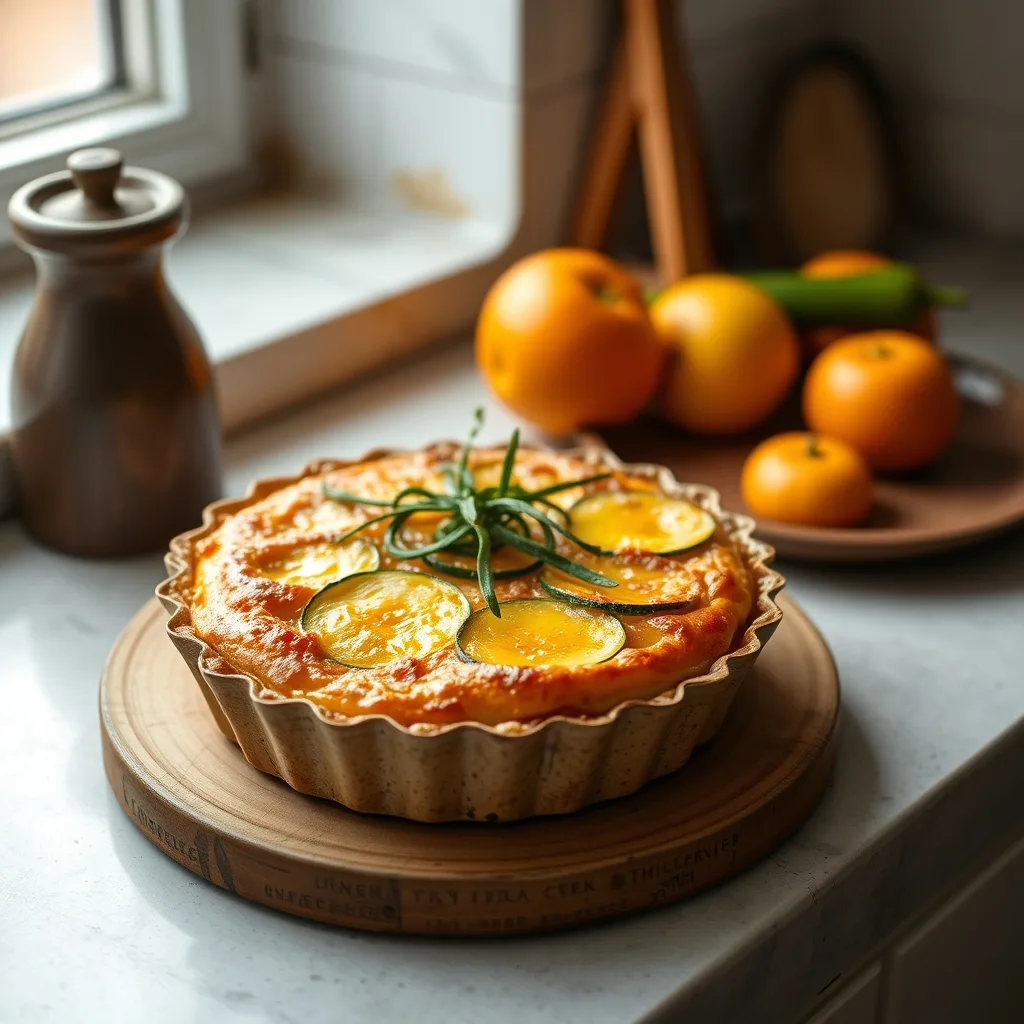 Tarte aux courgettes facile et pas détrempée