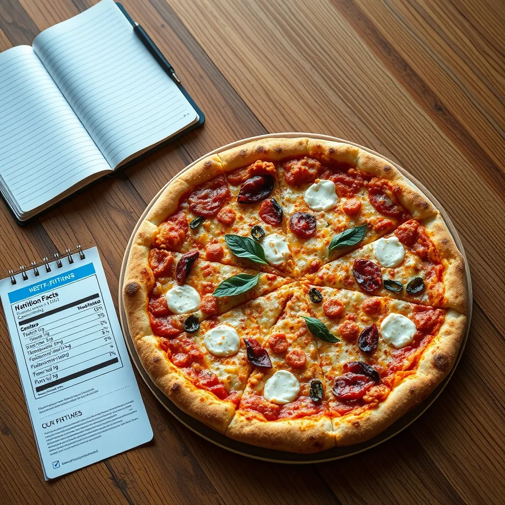 Calories pizza entière : guide complet 2026